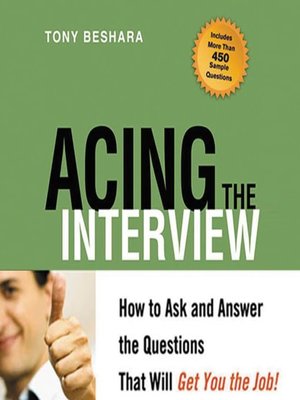 cover image of Acing the Interview